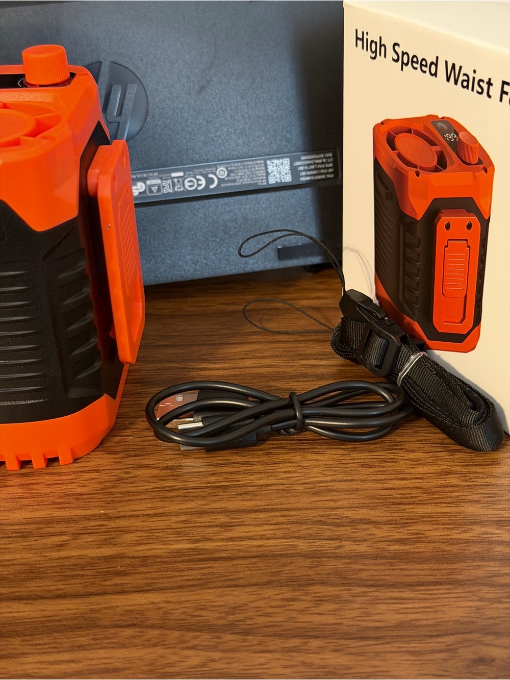 Portable Rechargeable Fan and Power Bank - Picture 12 of 15